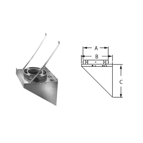 Tee Support Bracket Size