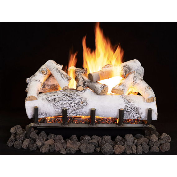 Superior Ashton White Birch 30" Outdoor Vented Gas Log Set