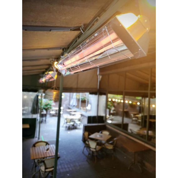 ElectricSchwank Heater Model ESD-4039 Stainless Steel | 4000 Watts | 240V In Use