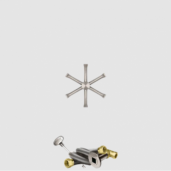 Firegear Burning Spur Stainless Steel Burner Kit | DBS in 12 Inches