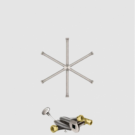 Firegear Burning Spur Stainless Steel Burner Kit | DBS in 22 Inches