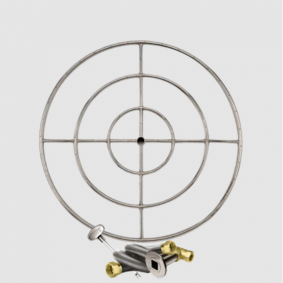 Firegear Fire Ring Stainless Steel Burner Kit | FG-FR-SSK in 36 Inches