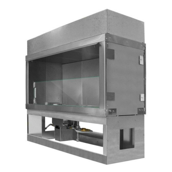 Firegear Outdoors Battery Kalea Bay 48 Inches Linear Outdoor Fireplace | OFP-48LECO-N Single-Sided