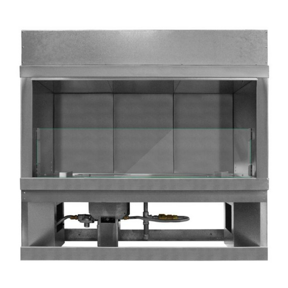Firegear Outdoors Battery Kalea Bay 48 Inches Linear Outdoor Fireplace | OFP-48LECO-N