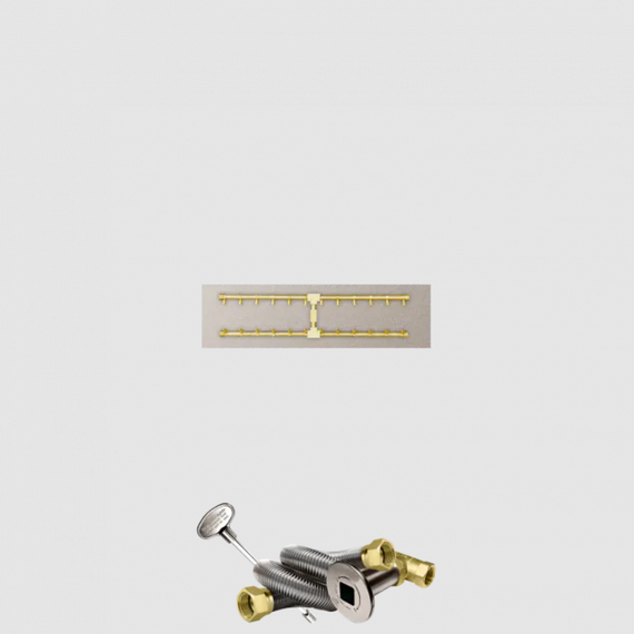 Firegear Linear Flat H Burner Pro Series Burner Systems | LOF in MT 36" x 10" Inches