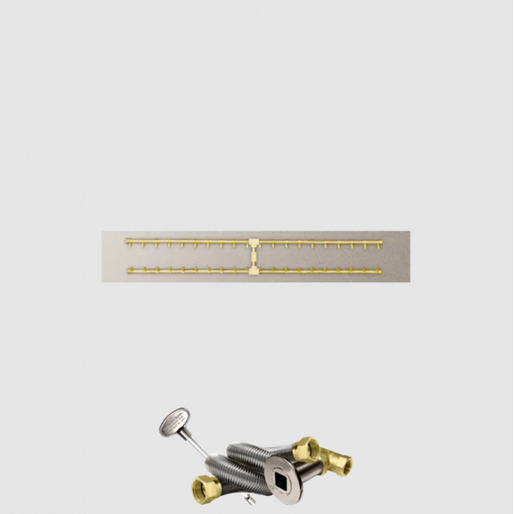 Firegear Linear Flat H Burner Pro Series Burner Systems | LOF in MT 60" x 10" Inches