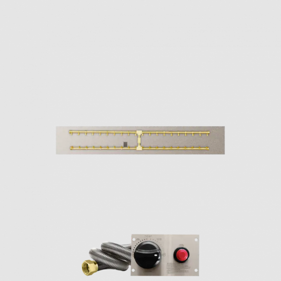 Firegear Linear Flat H Burner Pro Series Burner Systems | LOF in TPSI 60" x 10" Inches