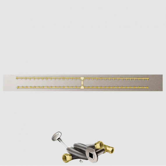 Firegear Linear Flat H Burner Pro Series Burner Systems | LOF in MT 96" x 10" Inches