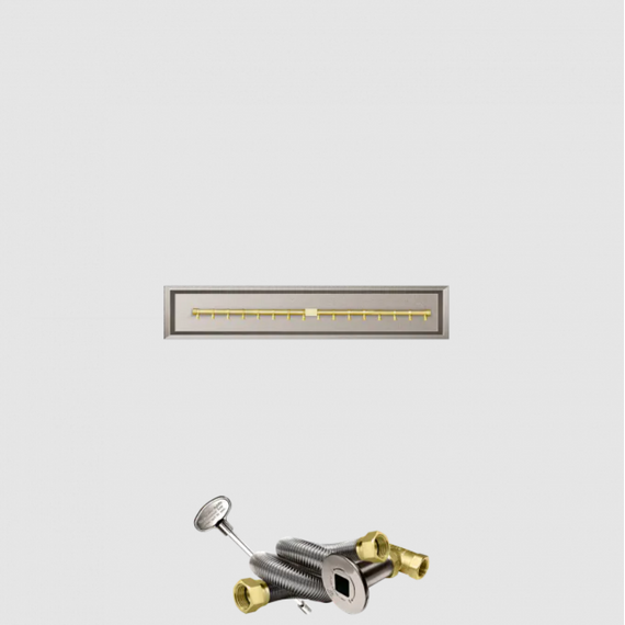 Firegear Linear Drop-In T Burner Pro Series Burner Systems | LOF in MT 42 Inches
