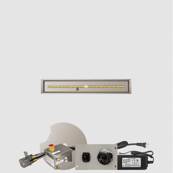 Firegear Linear Drop-In T Burner Pro Series Burner Systems | LOF in AWS 48 Inches