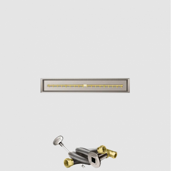 Firegear Linear Drop-In T Burner Pro Series Burner Systems | LOF in MT 48 Inches