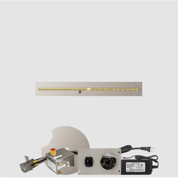 Firegear Linear Flat T Burner Pro Series Burner Systems | LOF in AWS 60 Inches