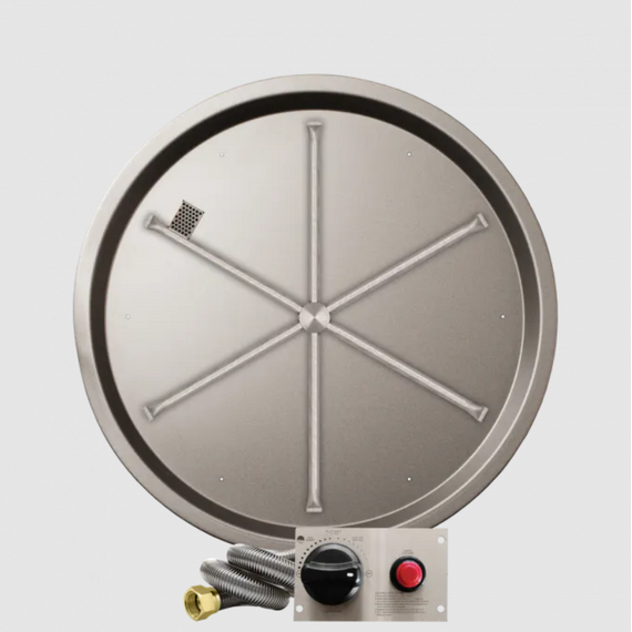 Firegear Round Drop-In Stainless Steel Burner Systems | FPB in TPSI 33 Inches