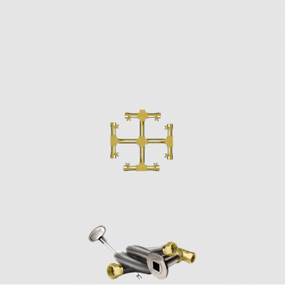 Firegear Snowflake Pro Series Burner Kit | FG-PSBR-SF in 11 Inches