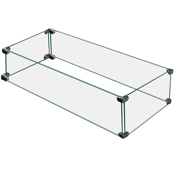 Firegear Tempered Glass Windshield Heavy Duty Linear