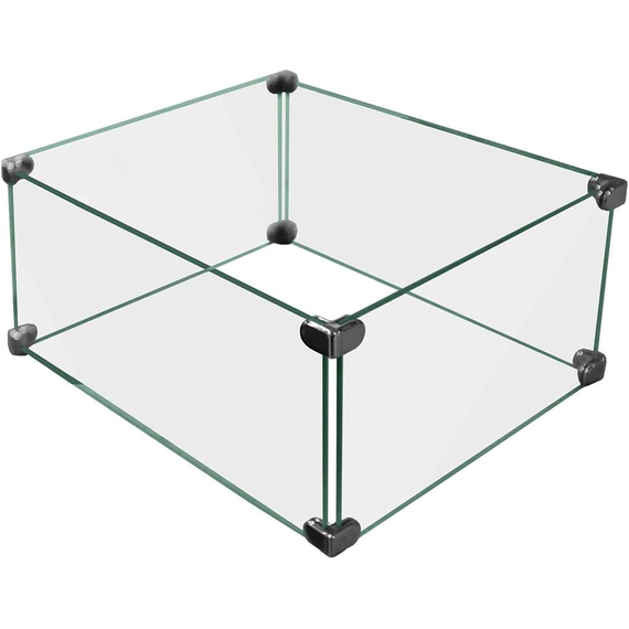 Firegear Tempered Glass Windshield Heavy Duty Square