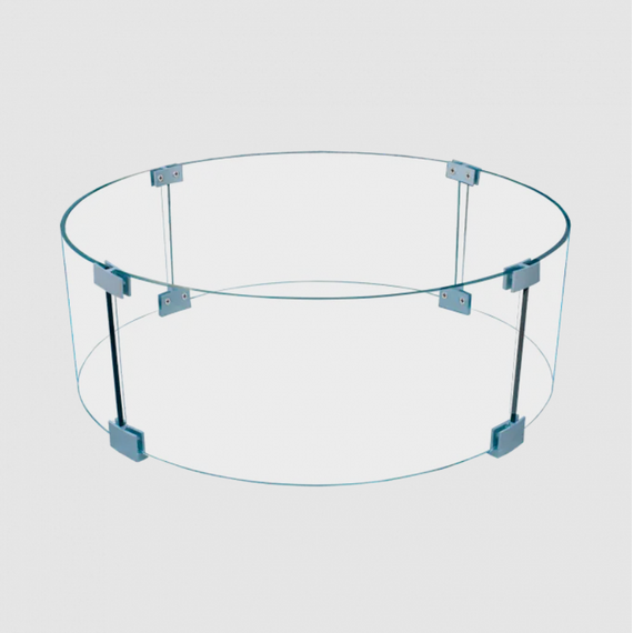 Firegear Tempered Glass Windshield Heavy Duty Round