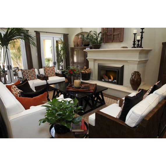 Sierra Flame Abbot 30" Direct Vent Gas Insert Installed