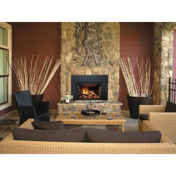 Sierra Flame Abbot 30" Fireplace Insert Room Installation