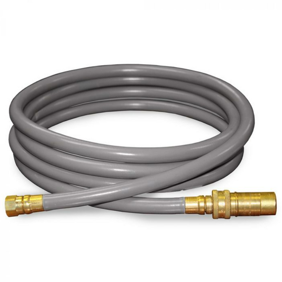 Firegear 12' (144") Quick Disconnect Kit for Use with Natural Gas or Liquid Propane | FG-12QDK