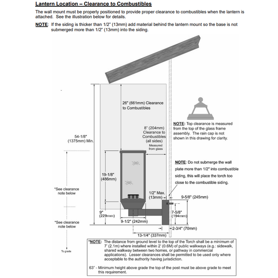 Tempest Torch Gas Lantern Clearance