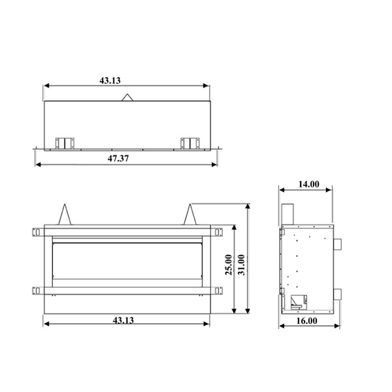 Sierra Flame Tahoe Specification Sheet