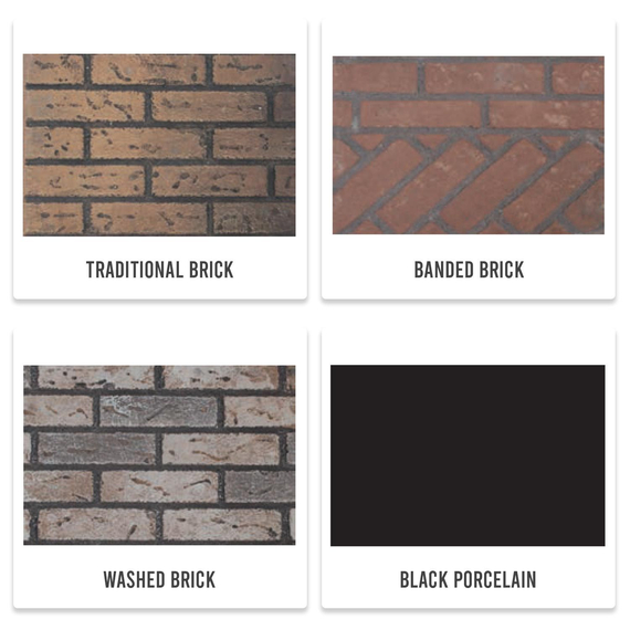White Mountain Hearth Innsbrook Medium Clean-Face Direct Vent Gas Fireplace Insert Liners