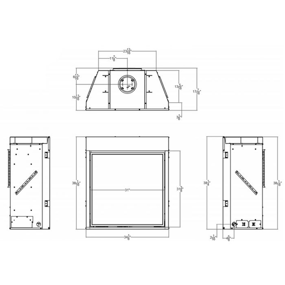 Tahoe Clean Face Premium 32" Spec Sheet