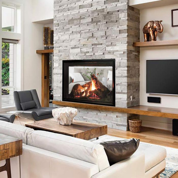 White Mountain Hearth Rushmore 40" Installed