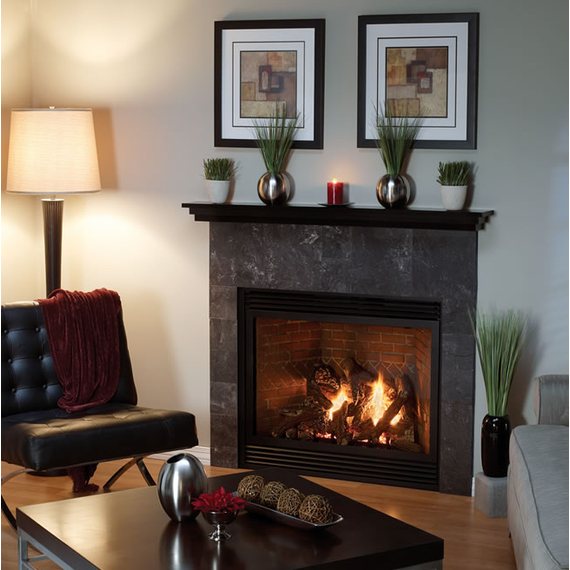 White Mountain Hearth Tahoe Luxury 42" Direct Vent Gas Fireplace Installed