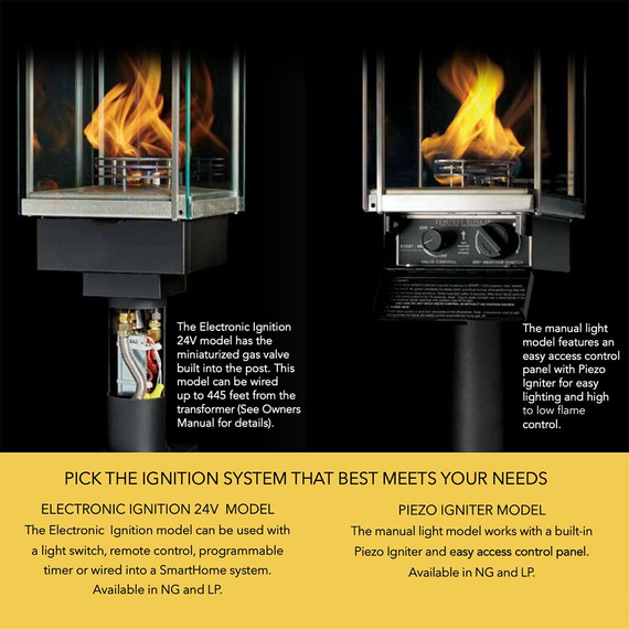 Tempest Torch Gas Lantern Ignition Types