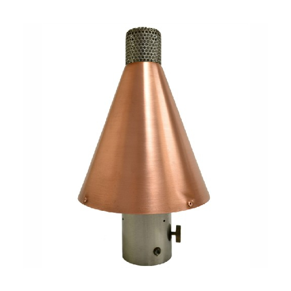 Cone Copper Tiki Torch Head | The Outdoor Plus