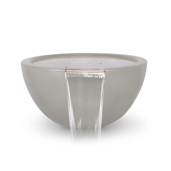 Ash Luna GFRC Concrete Round Water Bowl