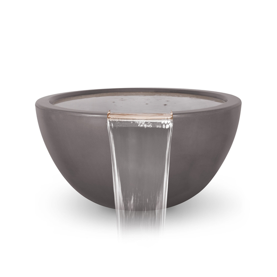 Chesnut Luna GFRC Concrete Round Water Bowl