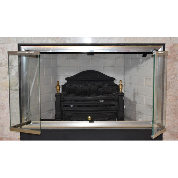 Moonlyte Trackless Bifold Doors Half Open