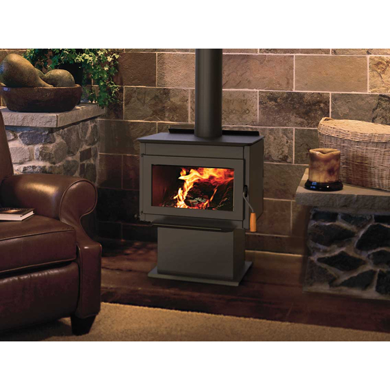 Country Stove Sumter 1600 GL Freestanding Wood Stove In Use