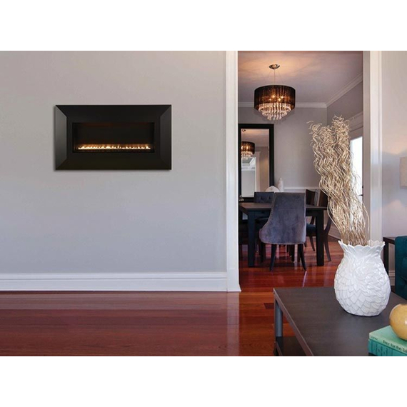 White Mountain Hearth Boulevard SL 30" Ventless Linear Gas Fireplace Installed
