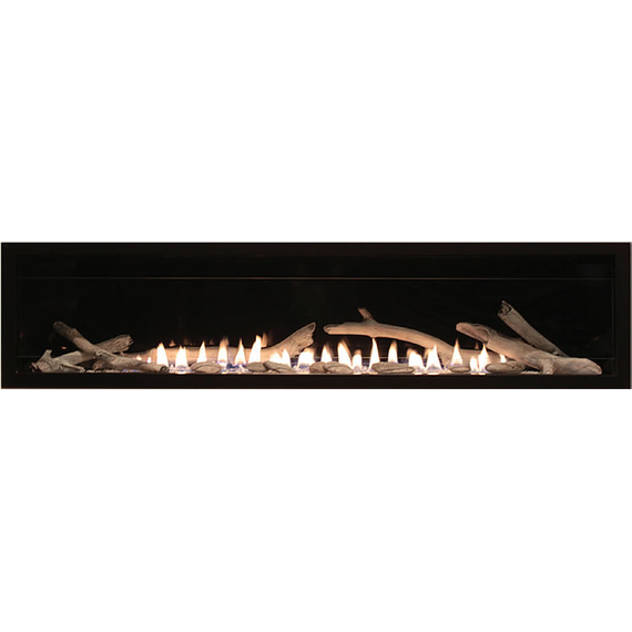White Mountain Hearth Boulevard 60" Ventless Linear Gas Fireplace - VFLB60FPxxx