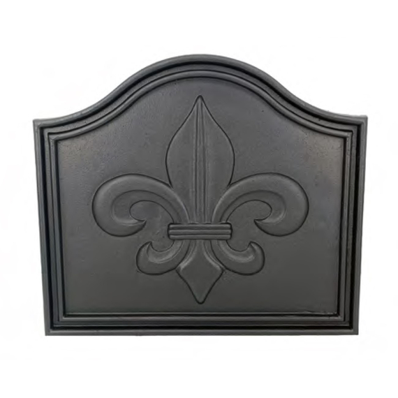 Dagan 1871 Eagle Fireback Black Cast Iron 22" High x 24" Wide FB-EAGLE