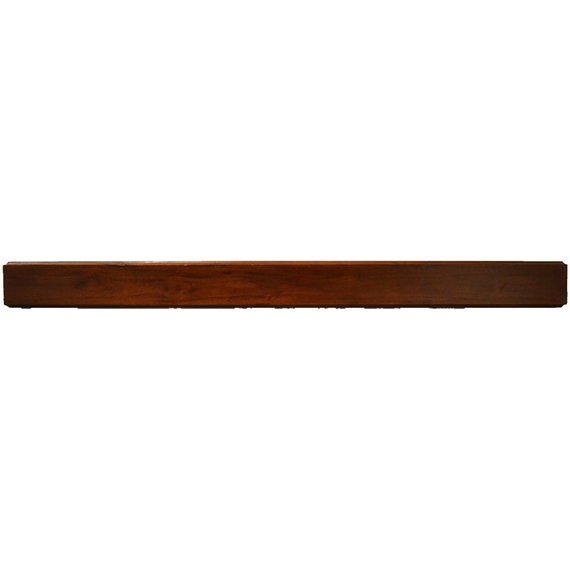 5 Feet Colored Finish Mahogany Mantel Shelf FFF-MAH/MANTEL/5CF