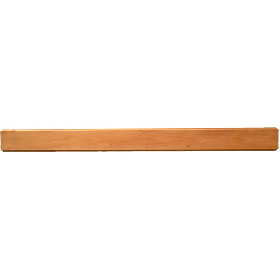 6 Feet Natural Fine Sanded Mahogany Mantel Shelf FFF-MAH/MANTEL/6NFS