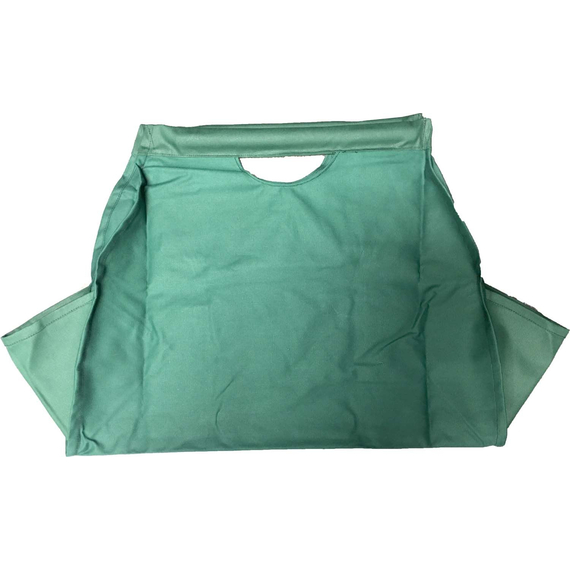 Dagan Green Canvas Log Carrier with Handles 12" Wide x 20" High LC7000