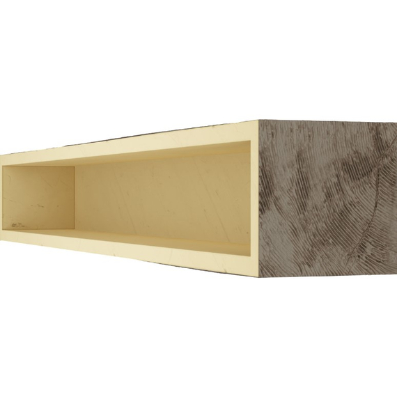 84 Inch Natural Honey Dew Faux Wood Fireplace Mantel Shelf, 3 image
