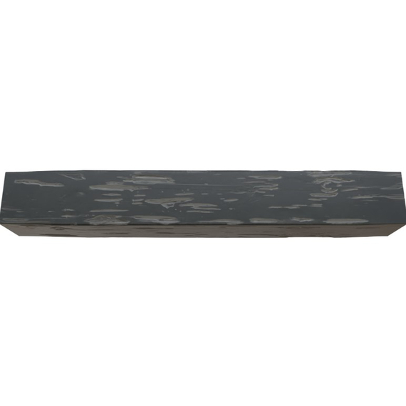 84 Inch Natural Mahogany Faux Wood Fireplace Mantel Shelf, 3 image