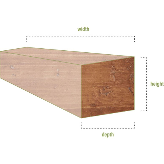 84" Aged Ash Faux Wood Fireplace Mantel Shelf, 5 image