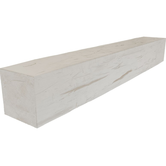 84 Inch Ready For Paint Faux Wood Fireplace Mantel Shelf
