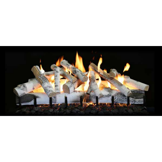 Grand Canyon 42" Quaking Aspen See Through Log Set