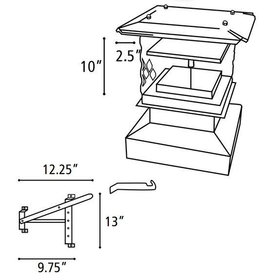 Chim-a-Lator Size
