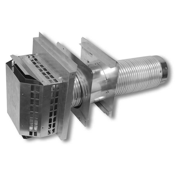 BDM 4" x 6 5/8" Pro-Form Horizontal Co-Axial Direct Vent Termination Kit