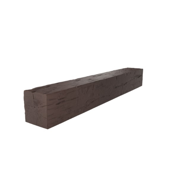 72 Inch Mahogany Faux Wood Fireplace Mantel Shelf